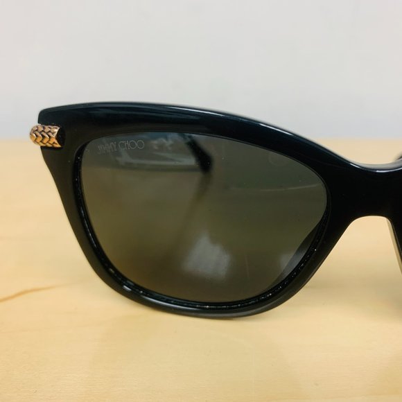 Jimmy Choo Black Shade/S Sunglasses - Picture 4 of 10